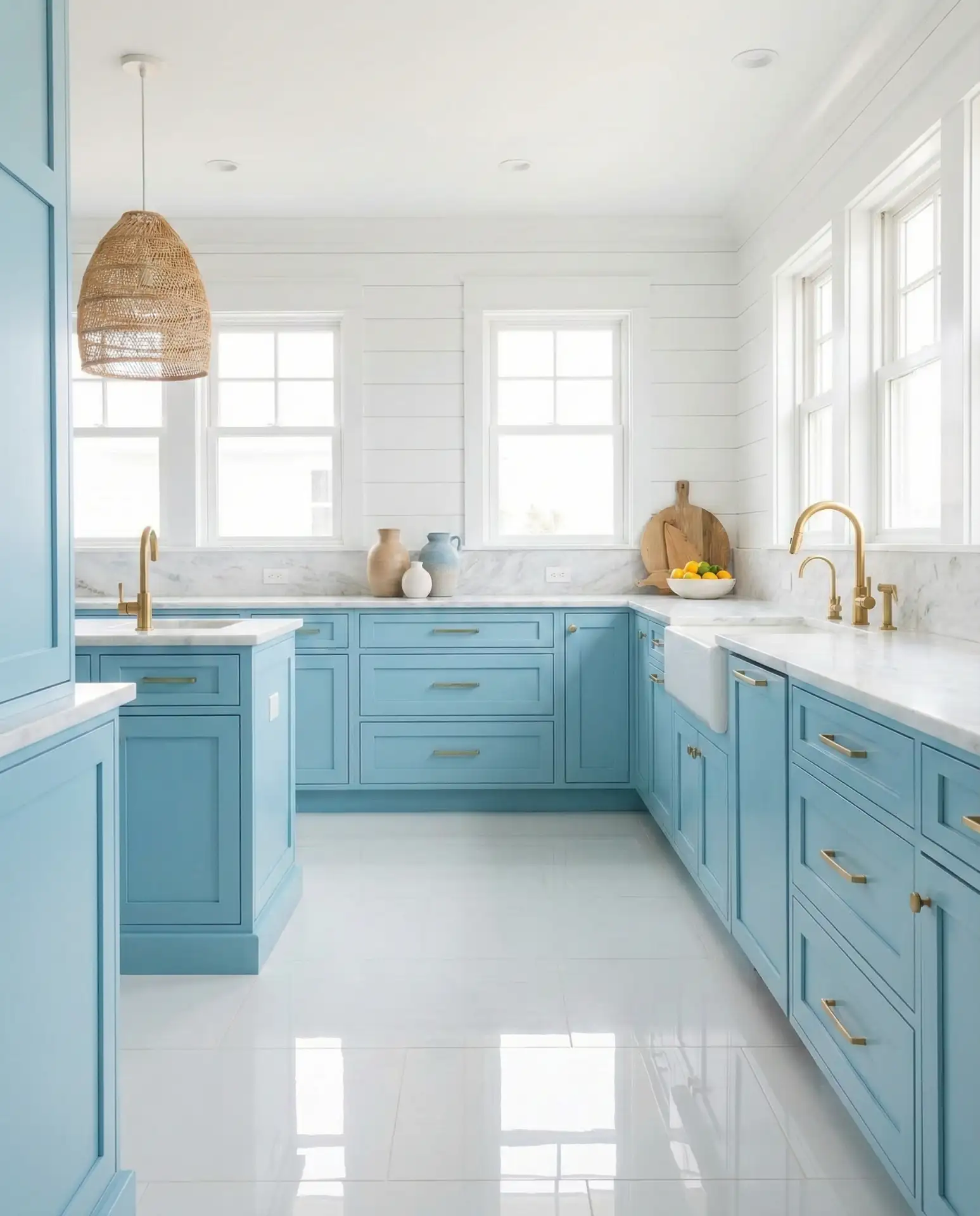 Crisp White Tile Brightness 1