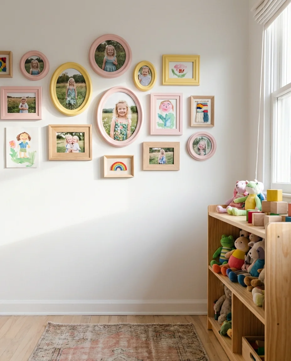 Cute Bedroom Wall for Kids 1