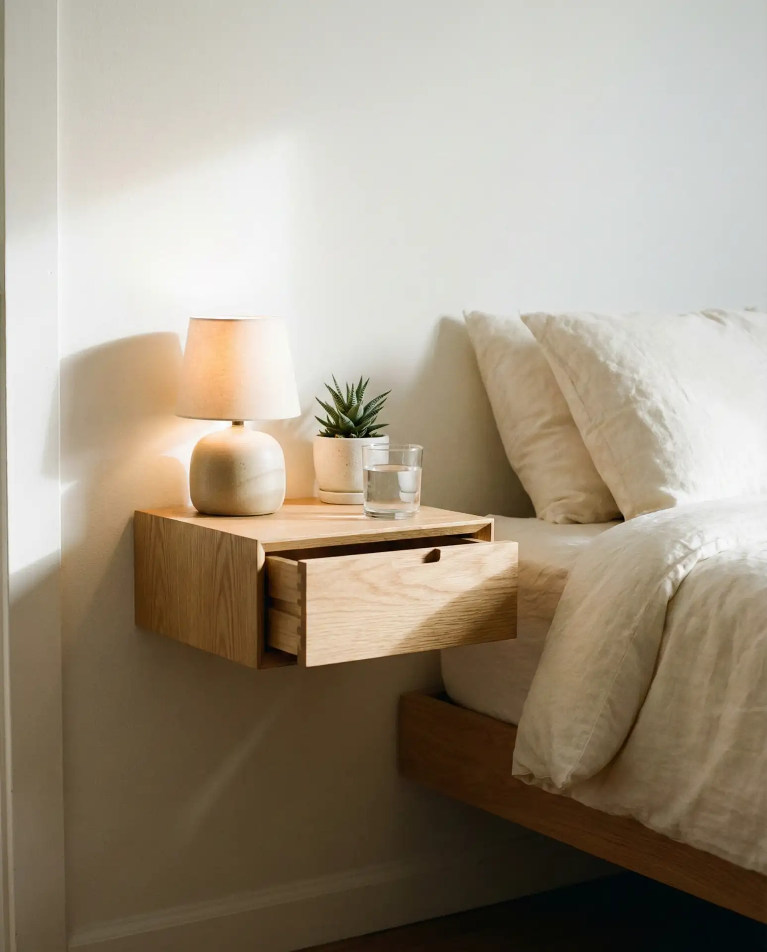 DIY Floating Nightstand with Drawer 1