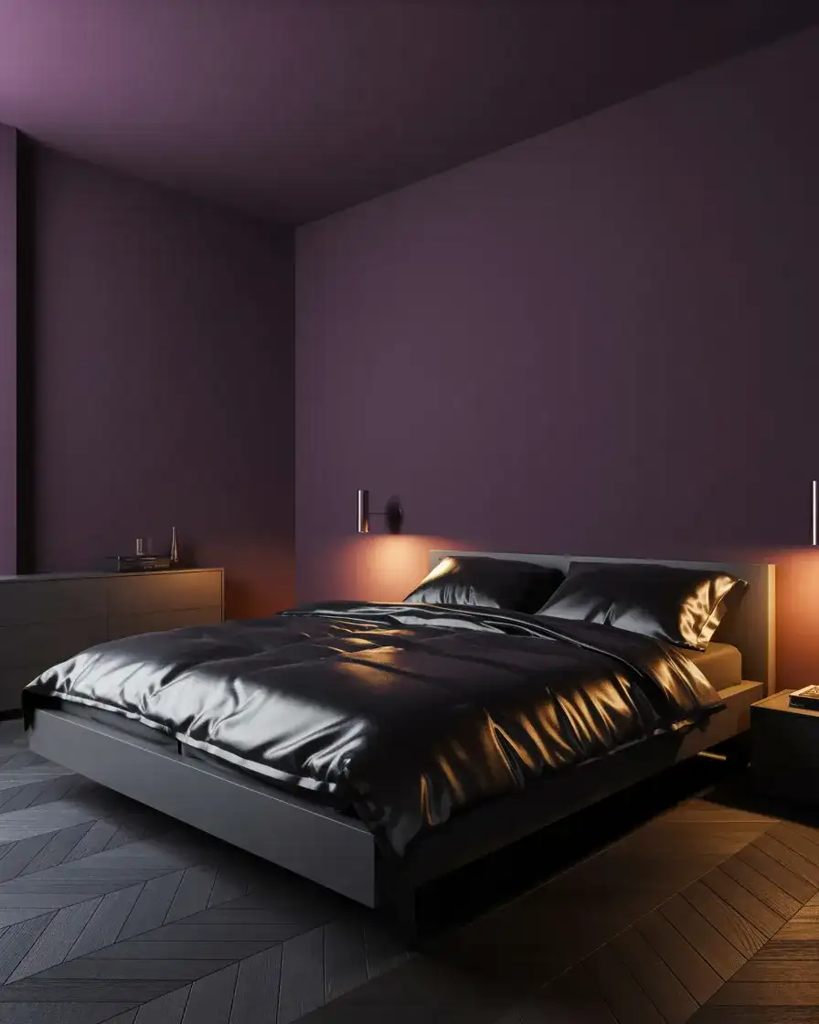 Dark Eggplant and Black Sophistication 2