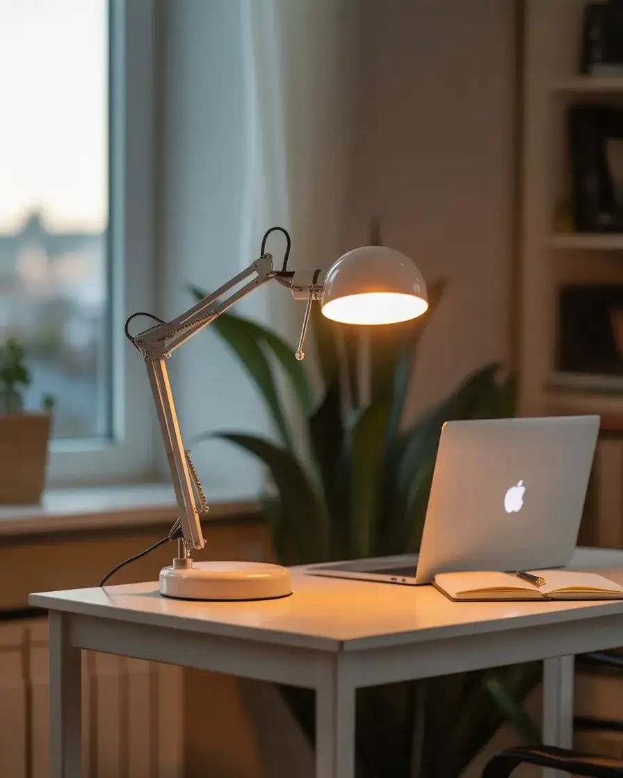 Desk Lamp with Warm Bulbs for Task Lighting 2