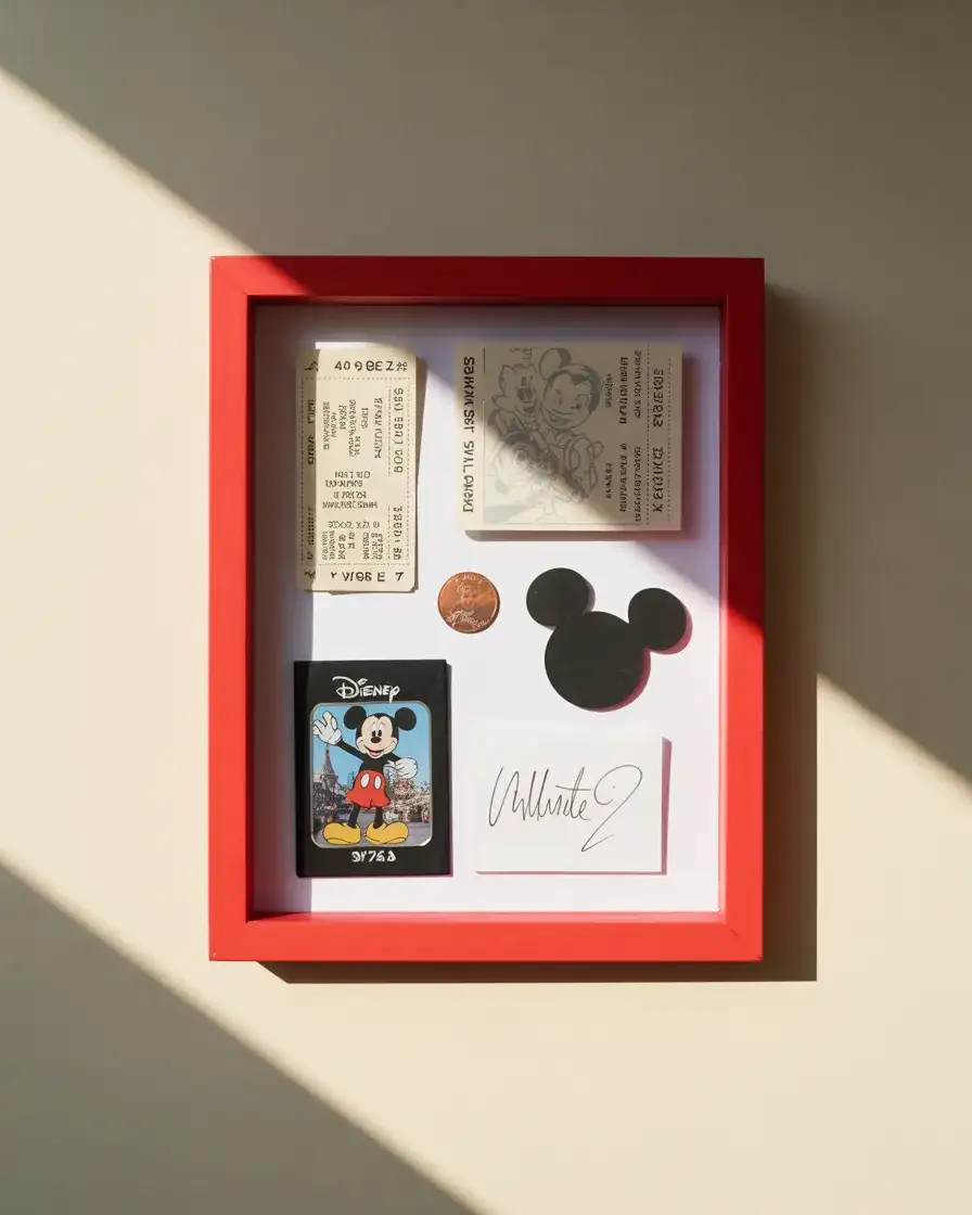 Disney Vacation Memory Shadow Box 2
