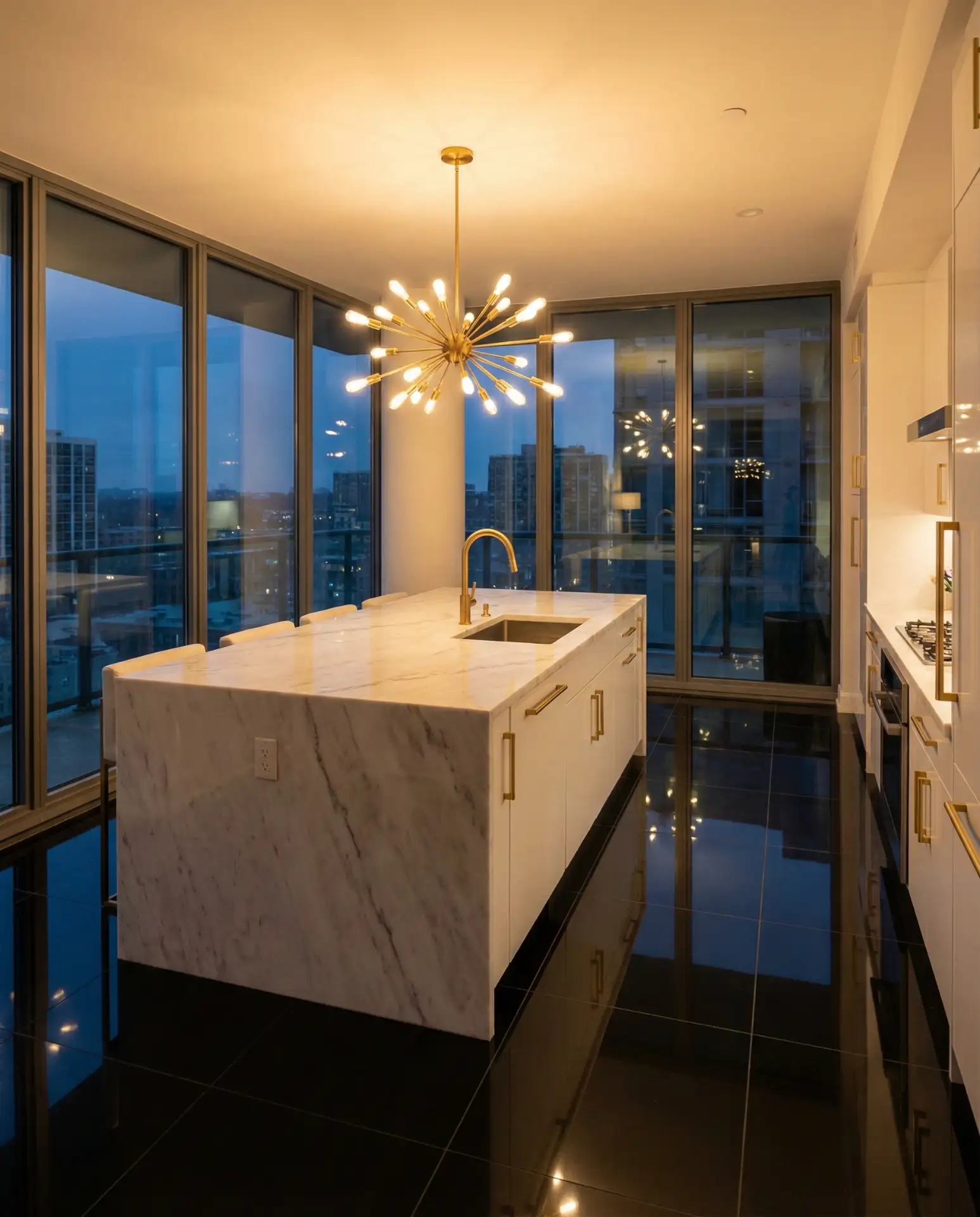 Dramatic Black Floors 1