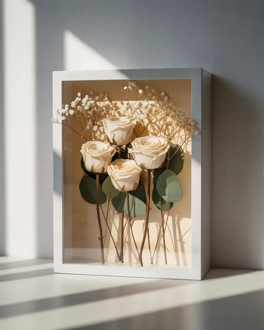 Dried Flower Bouquet Preservation Box 1