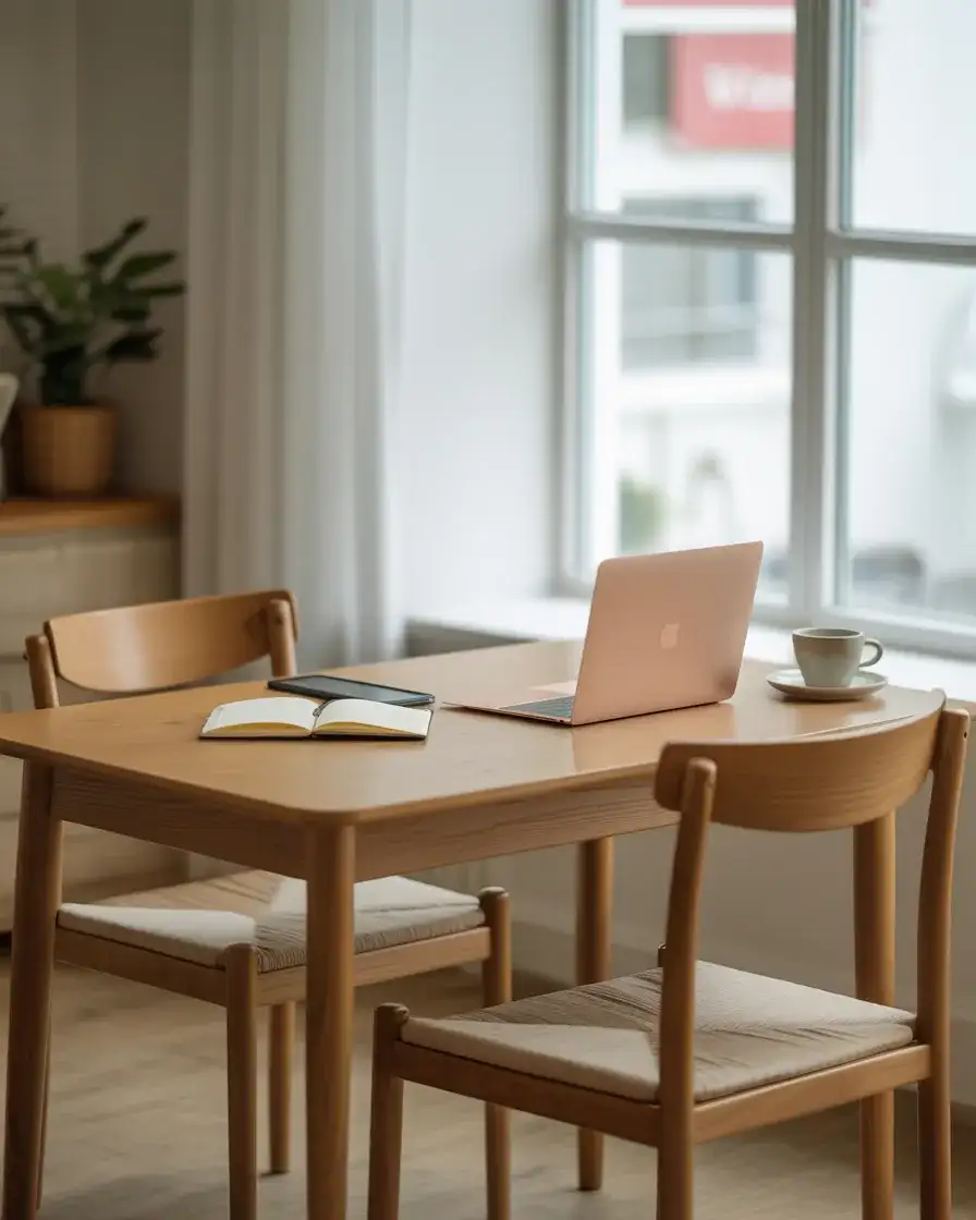 Dual-Purpose Dining Table Office 1