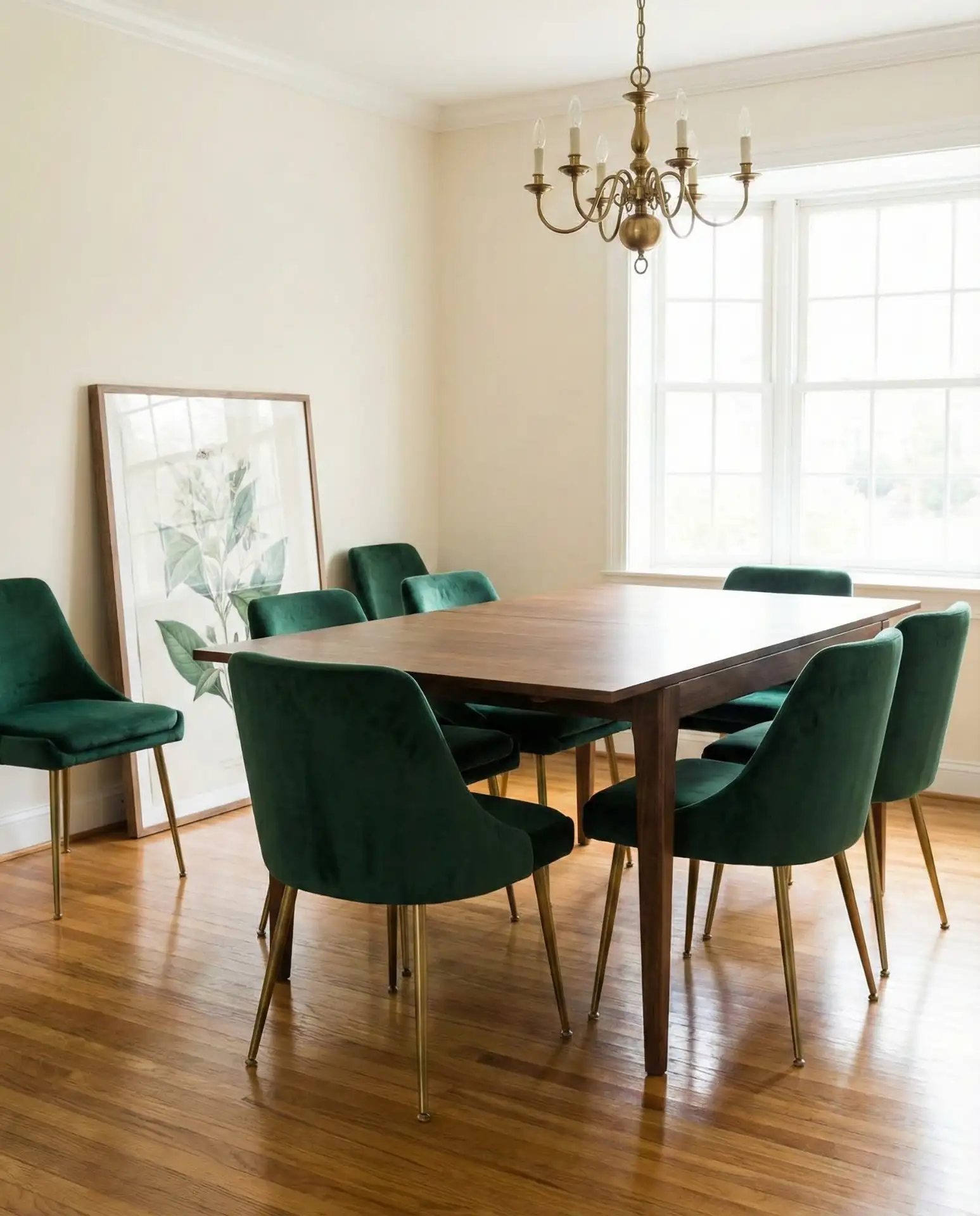 Emerald Green Upholstered Chairs as Statement Pieces 1