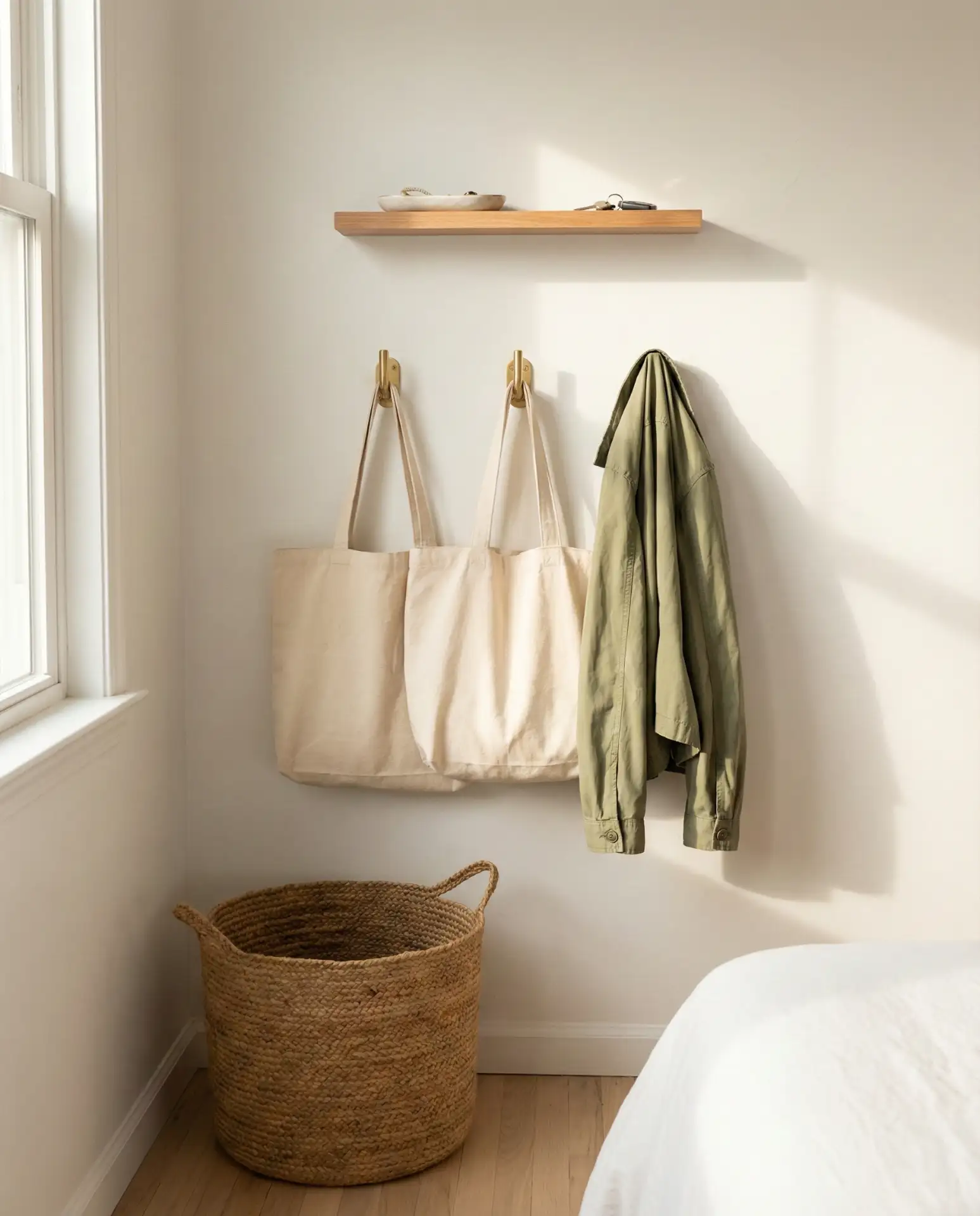 Entryway-Style Bedroom Drop Zone 2