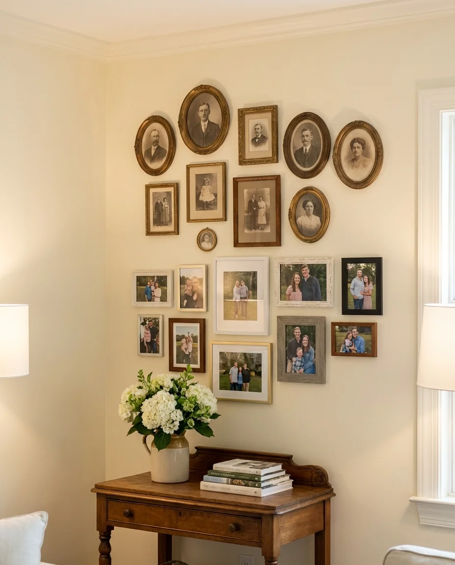 Family Tree Photo Arrangement 1