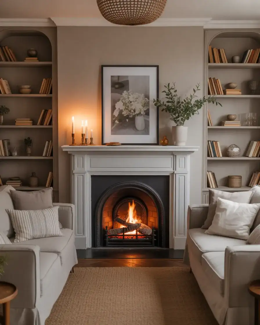 Fireplace as the Room's Focal Heart 1