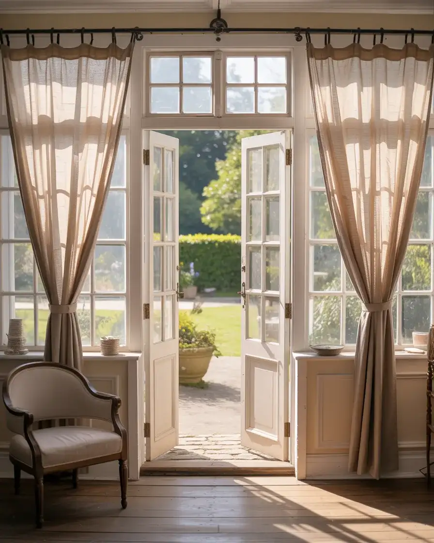 Four Seasons Room with French Doors 1