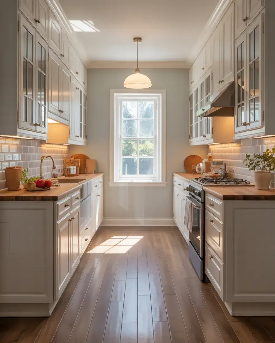 Galley Kitchens Maximizing Narrow Spaces 1