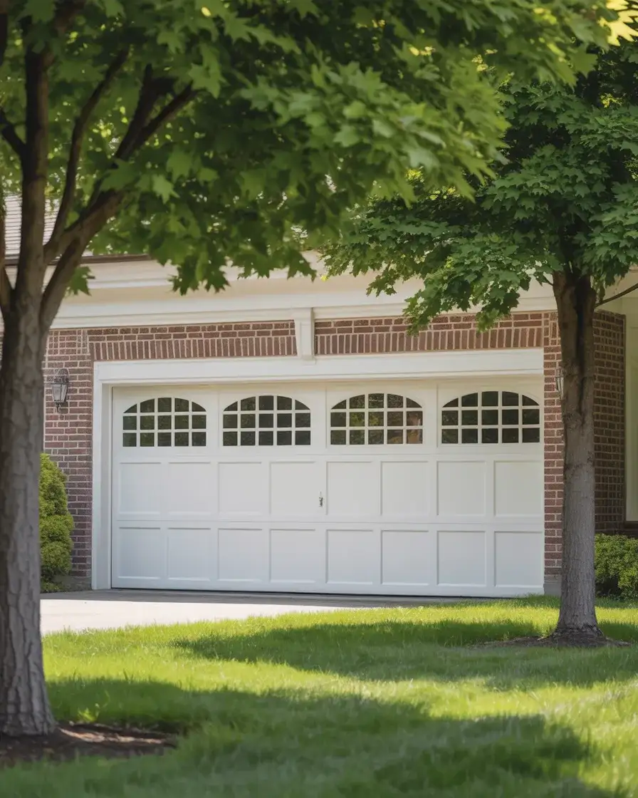 Garage Door with Decorative Windows Row 1