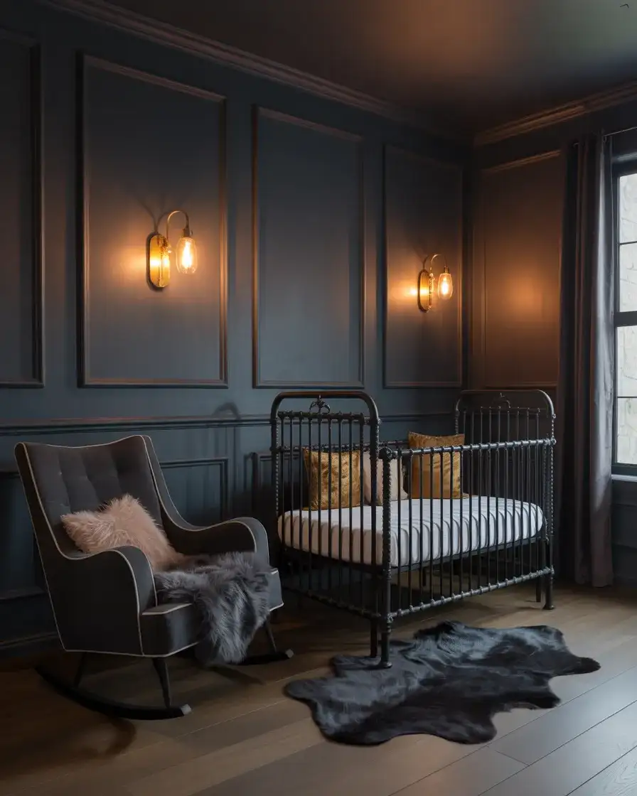 Goth-Inspired Dark Nursery 2