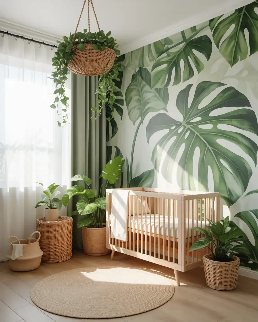 Green Tropical Leaf Nursery 1