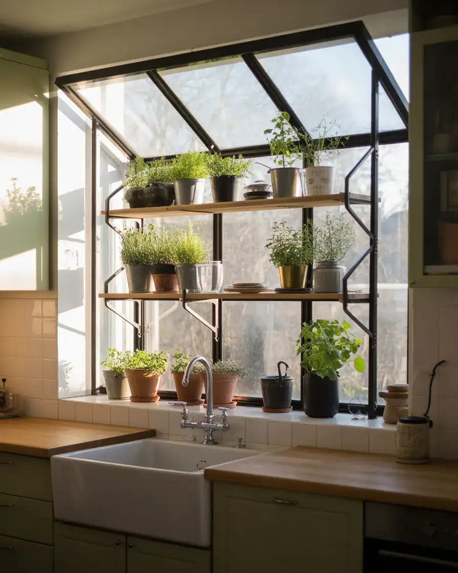 Greenhouse Extension for Year-Round Growing 2