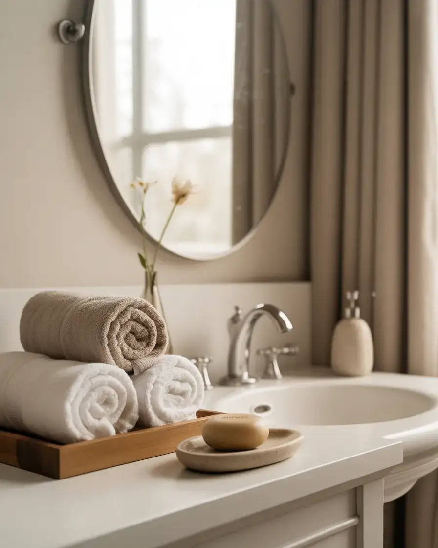 Guest Bathroom Refresh with Spa Vibes 1