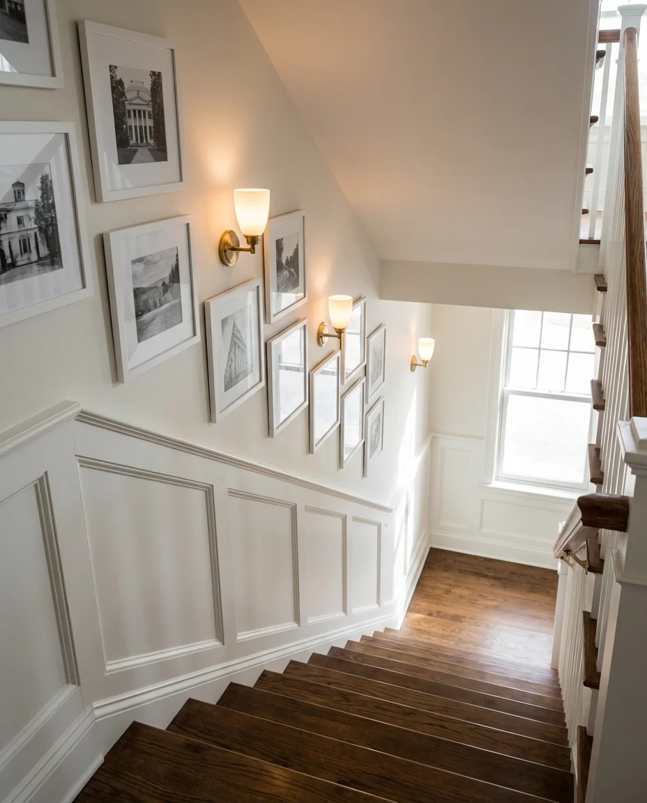 Hall of Frames Staircase Wall 2