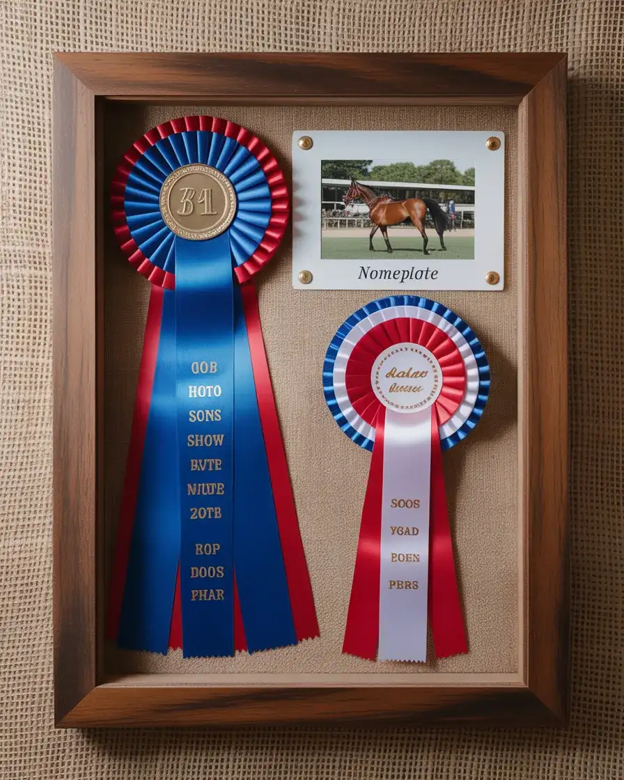 Horse Show Ribbon and Photo Collection 1