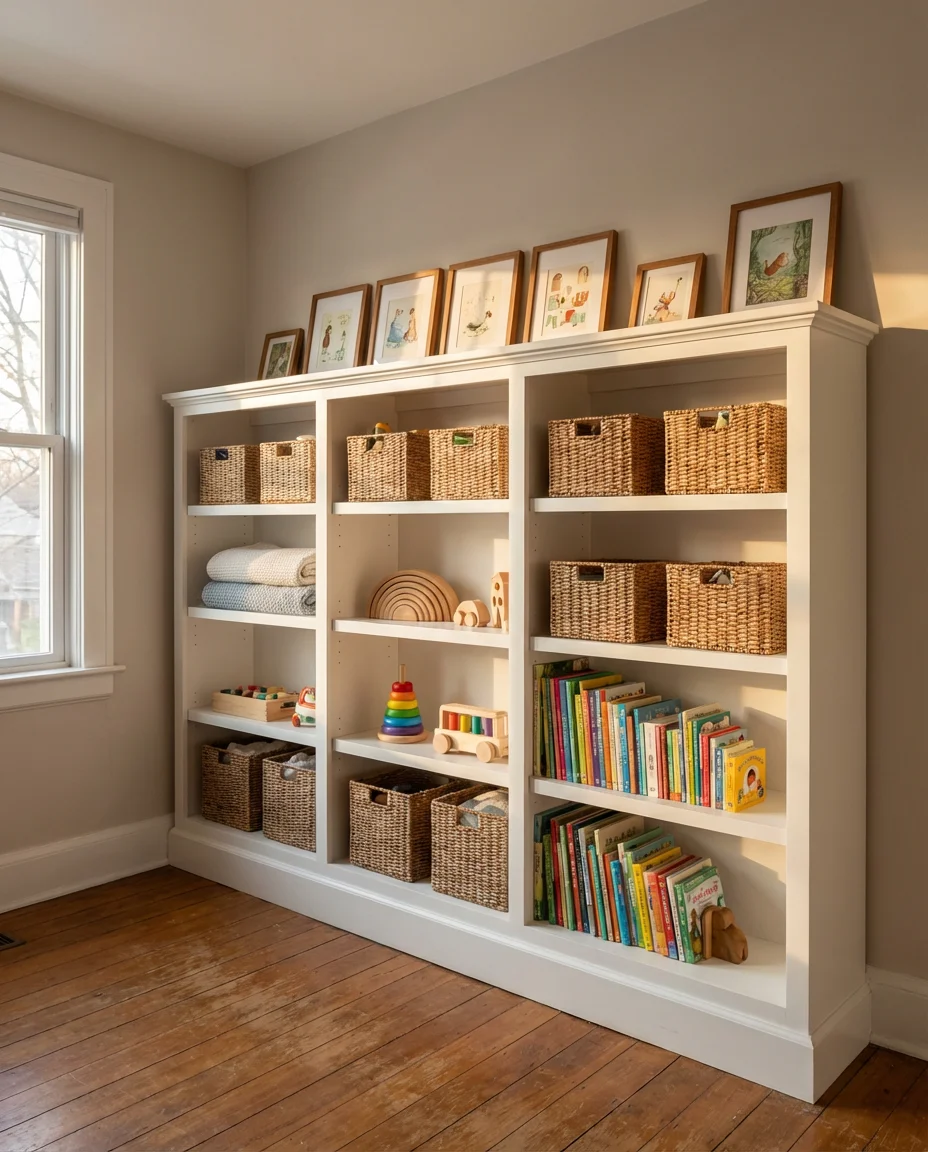 IKEA Kallax Hack Play Wall 2