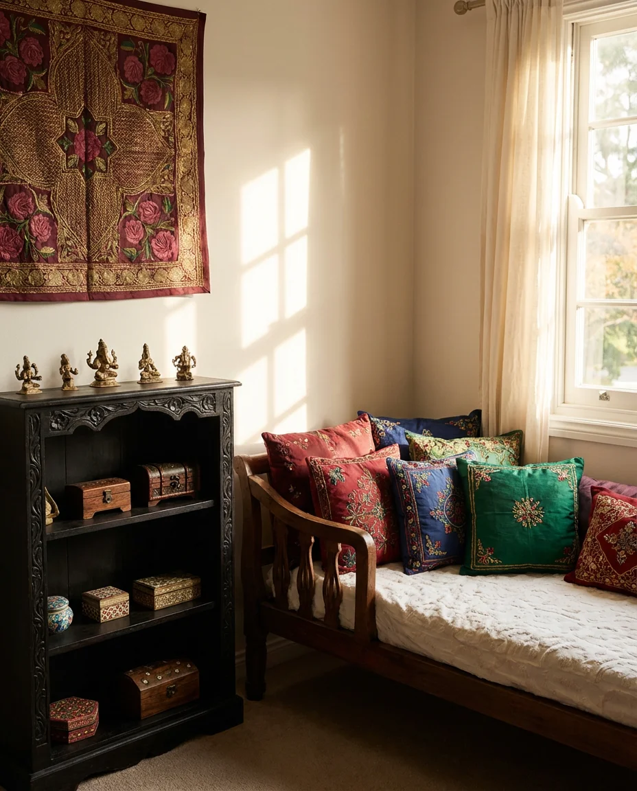 Indian-Inspired Kids Room with Global Flair 2