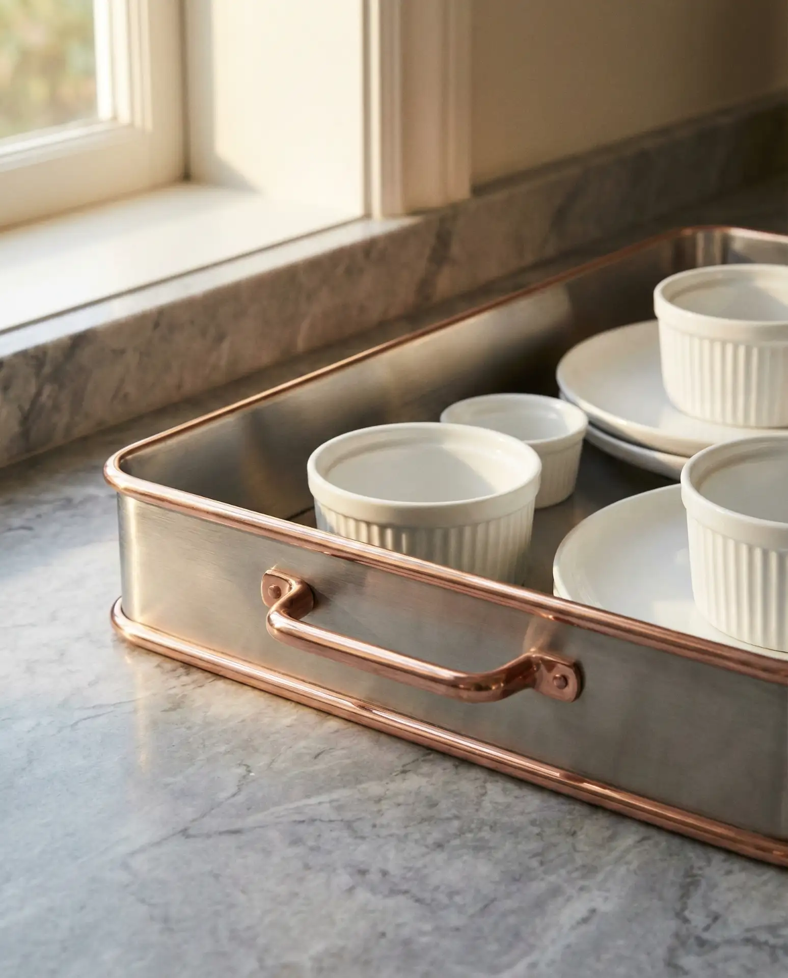 Industrial Metal Tray Collection 1