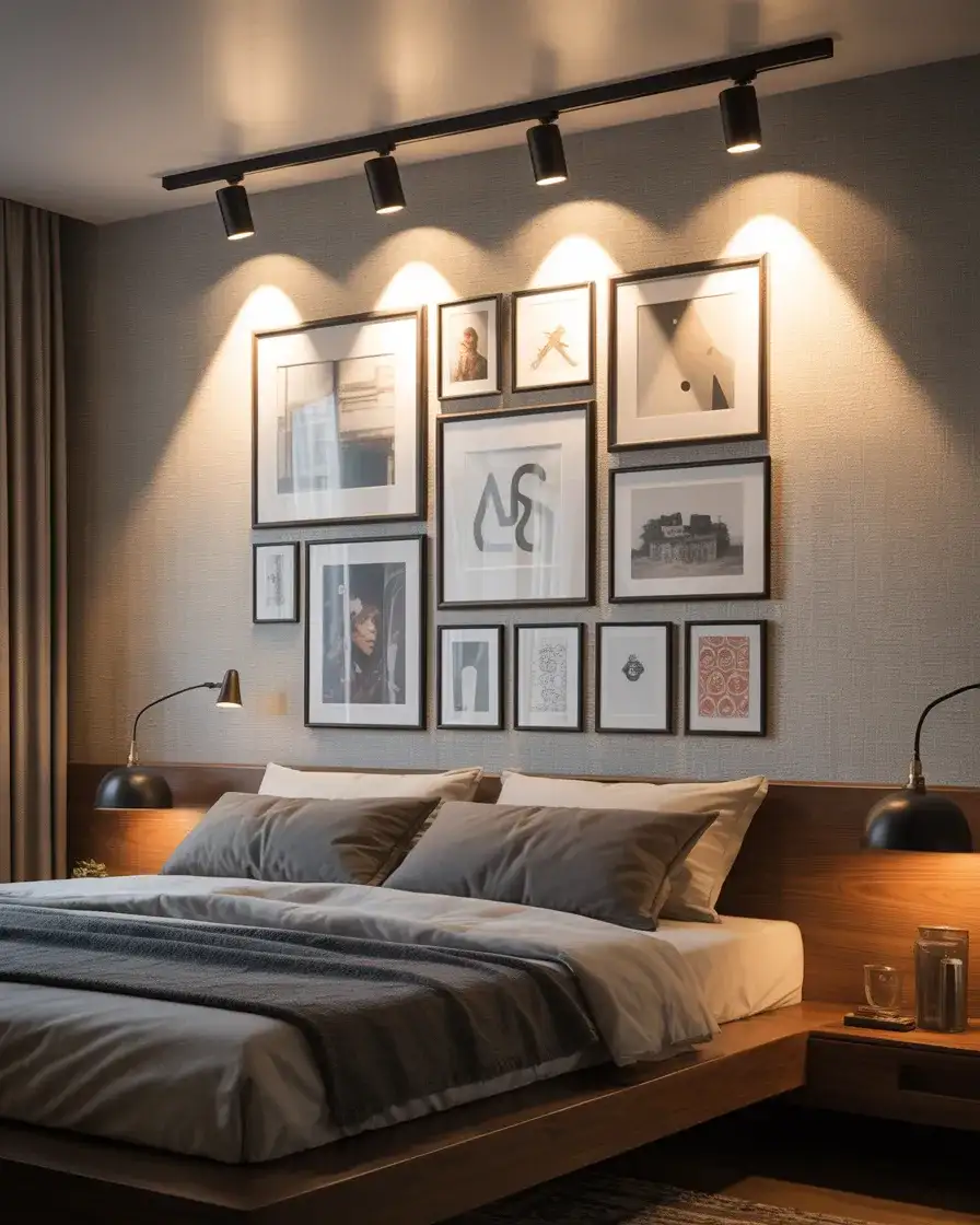 Inspiration Wall Lighting with a Gallery and Glow 1