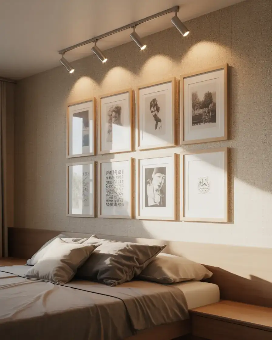 Inspiration Wall Lighting with a Gallery and Glow 2