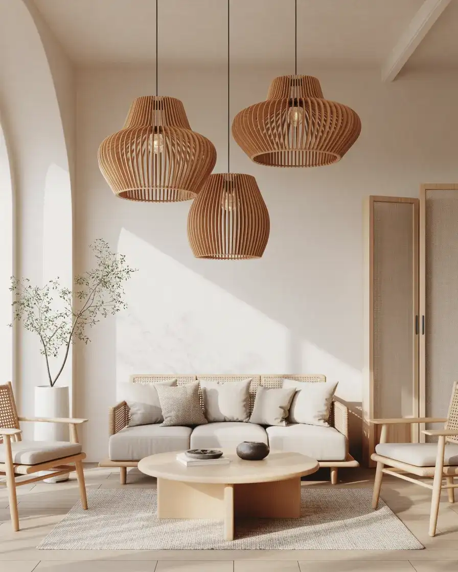 Japandi-Inspired Pendant Clusters 2