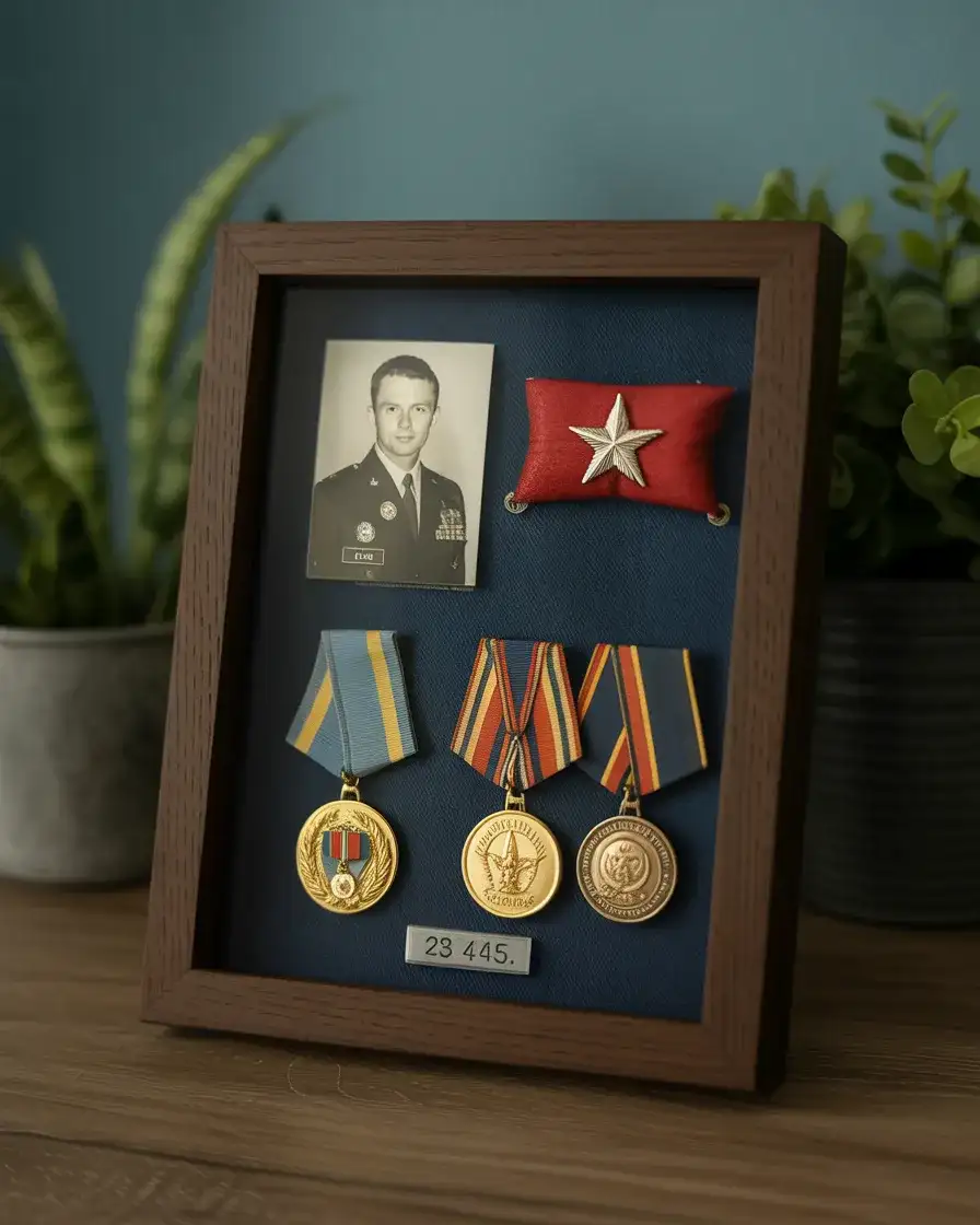 Military Uniform and Medal Display 2
