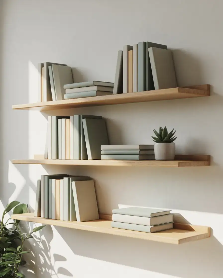 Minimalist Modern Floating Shelves 1
