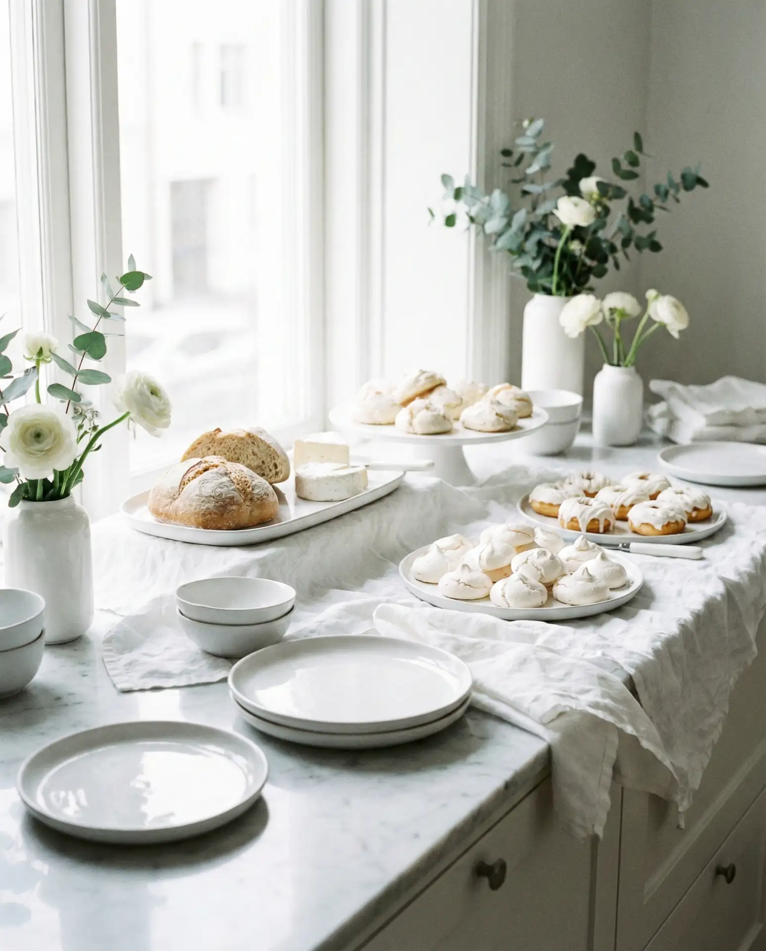 Minimalist Scandinavian White on White 1