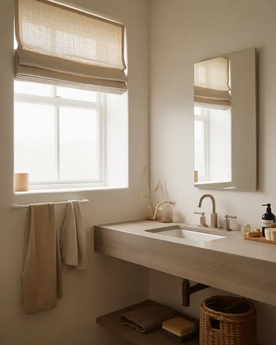 Minimalist White and Warm Linen 2