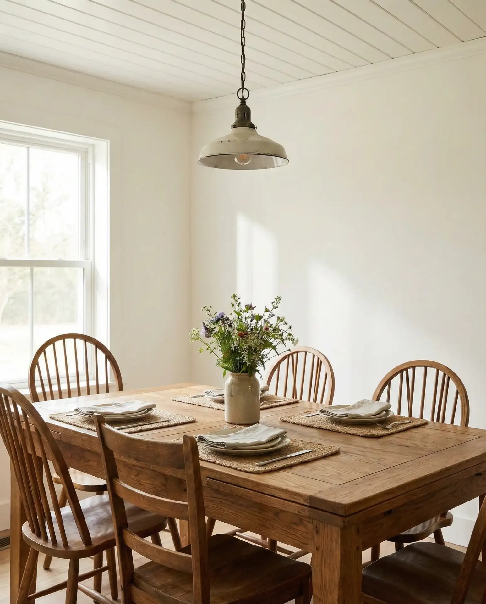 Mismatched Wooden Chairs for Eclectic Charm 2