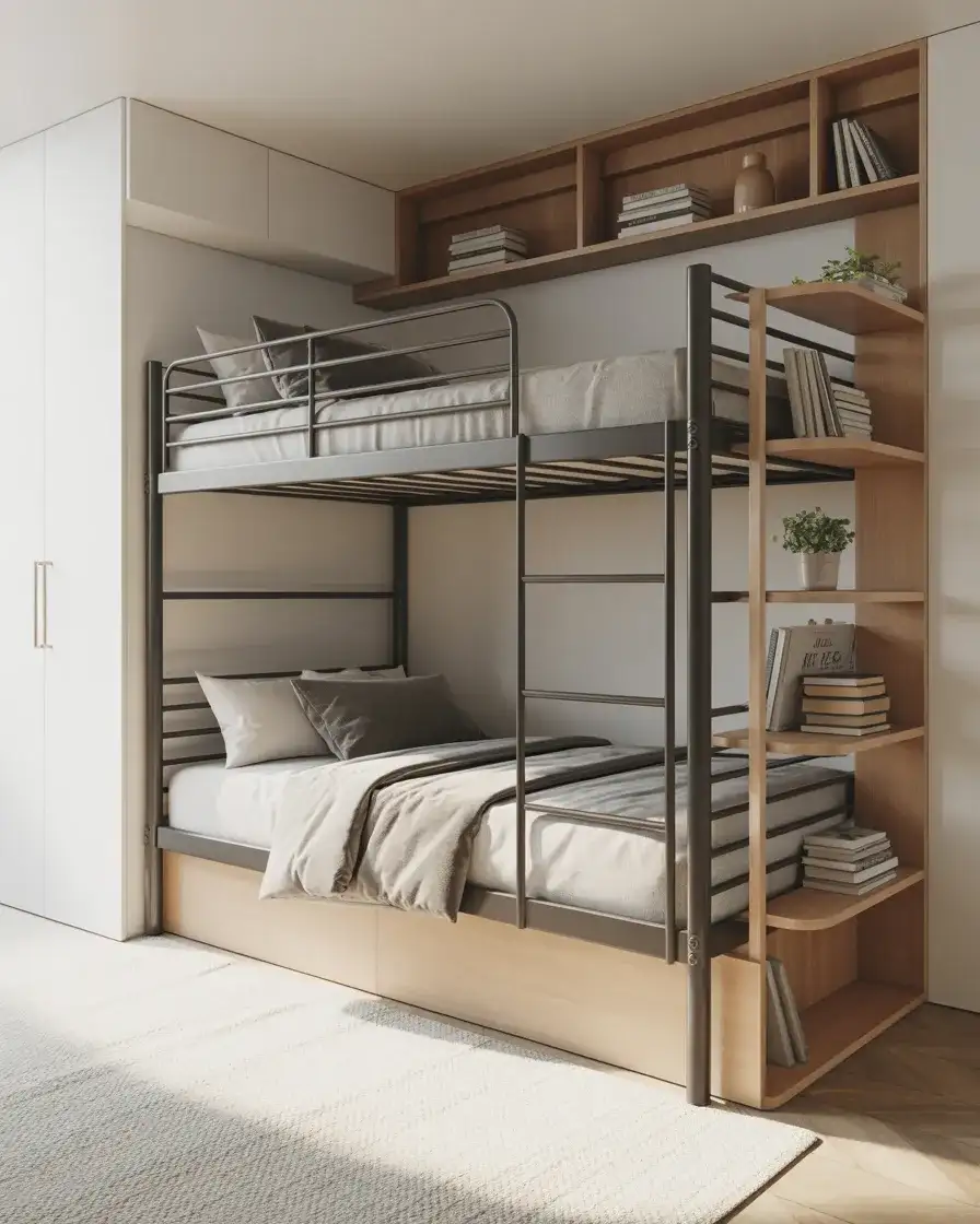 Modern Bunk Bed Designs for Small Bedrooms That Punch Above Their Weight 1