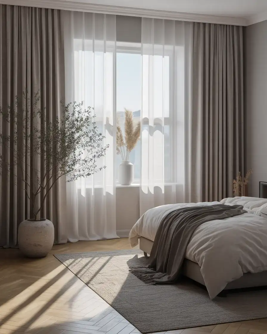 Monochromatic Grey and White Layers 1