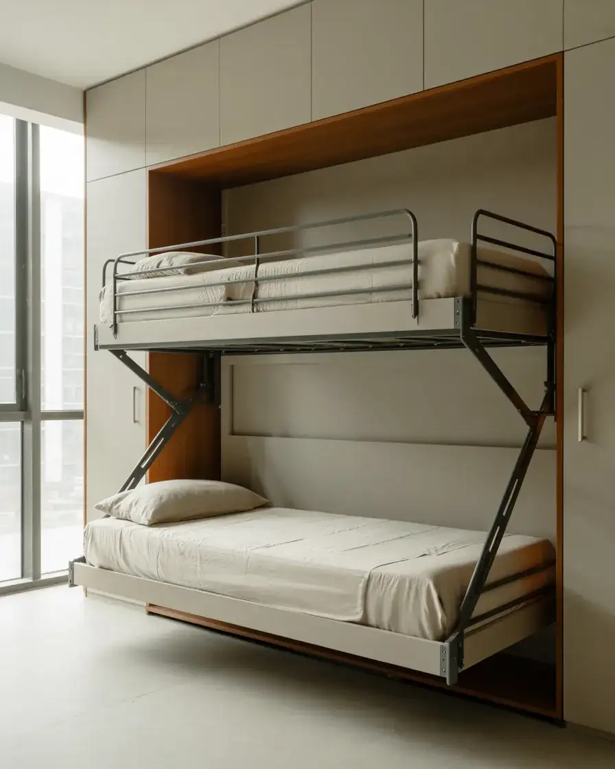 Murphy Bunk Beds That Disappear When You Need Them To 1