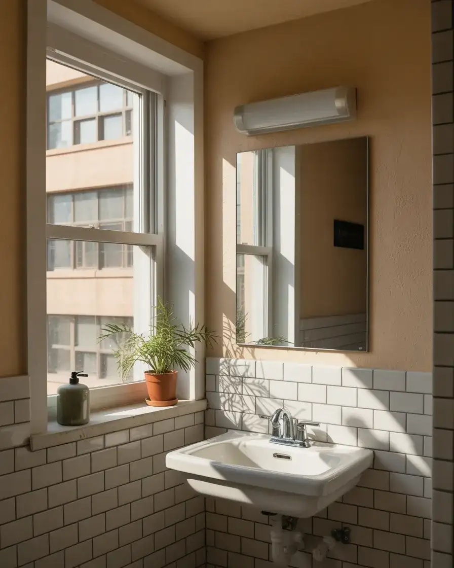 Peel-and-Stick Tile for a Bathroom Refresh 2