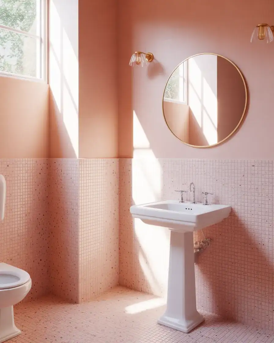 Pink Terrazzo Tile Moment 2