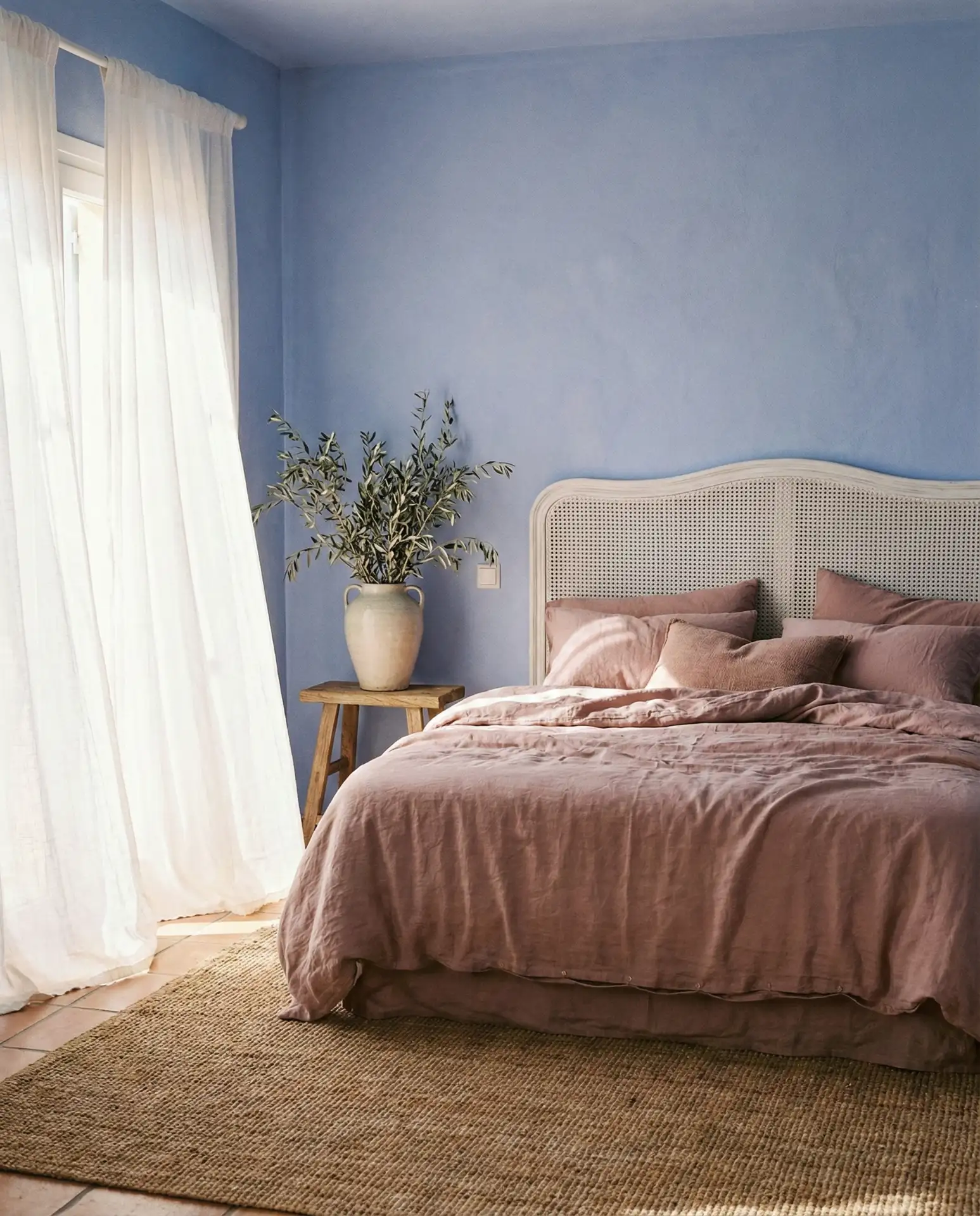 Pink and Blue Bedroom with Unexpected Freshness 1