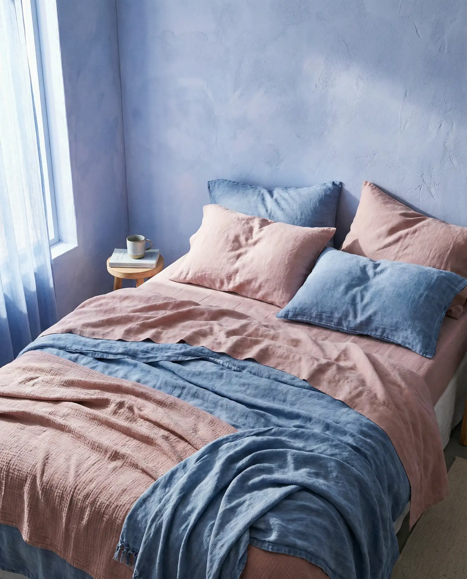 Pink and Blue Bedroom with Unexpected-Freshness-2