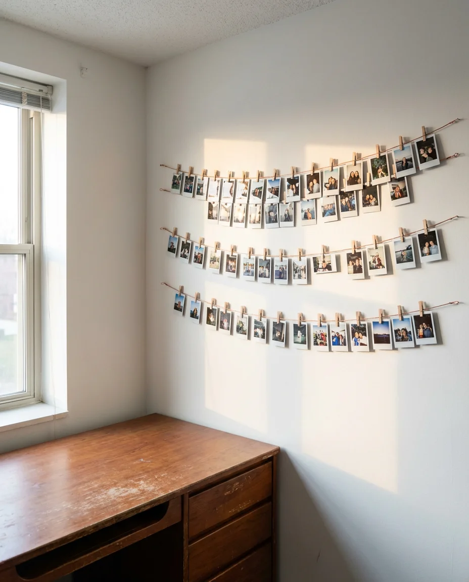 Polaroid String Light Wall 2