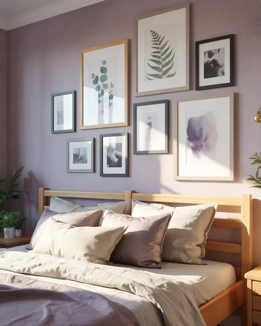 Purple Bedroom Inspo Gallery Wall Edition 2