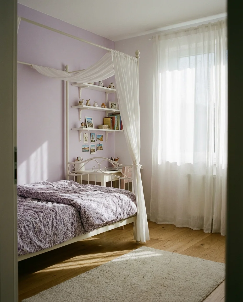 Purple Dream Room for Girls 1