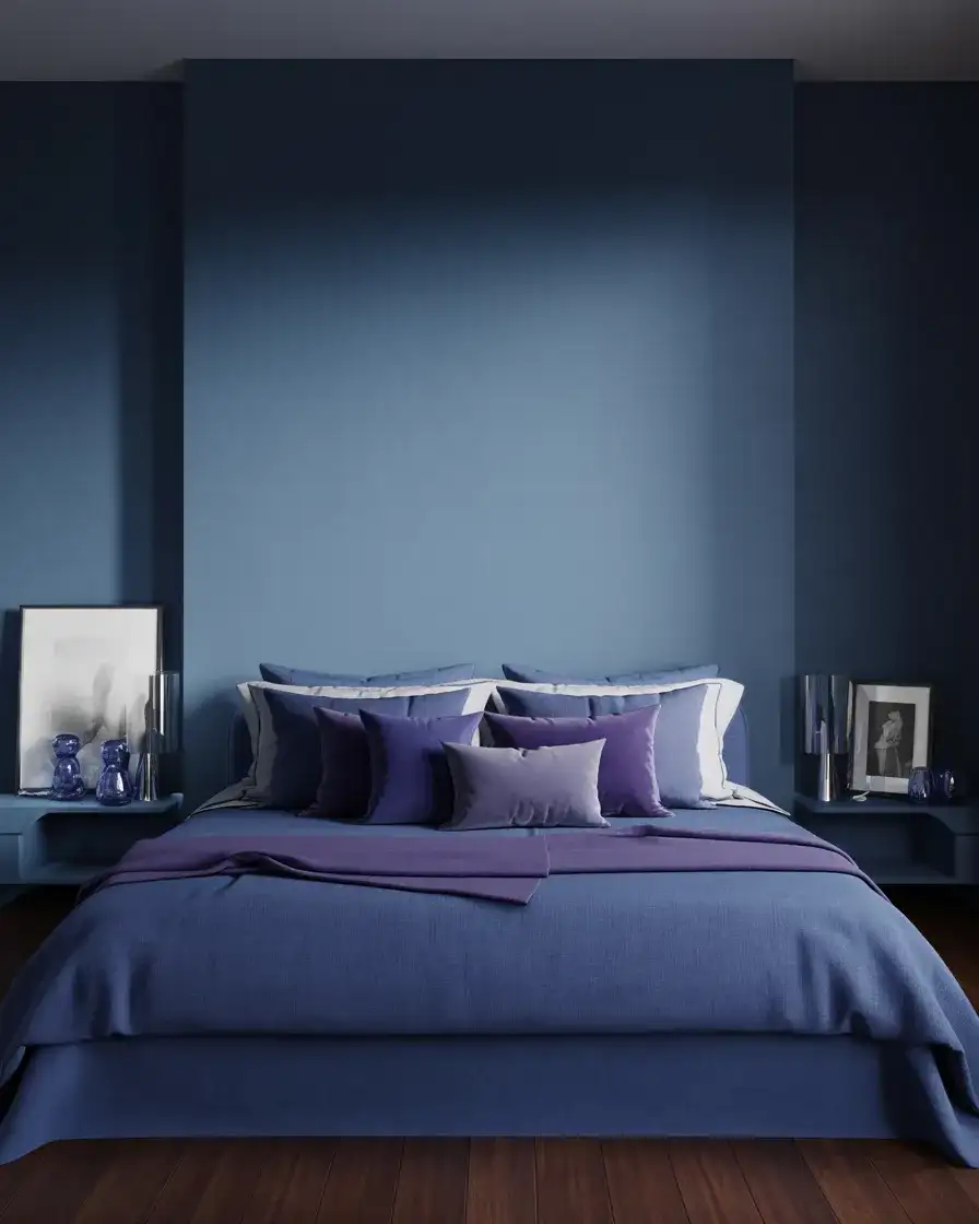 Purple and Blue Oceanic Depth 1