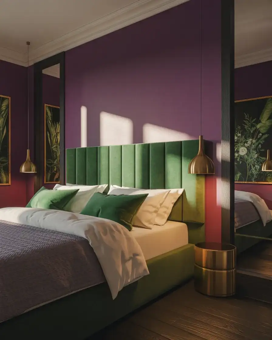 Purple and Green A Jewel Toned Pairing 1