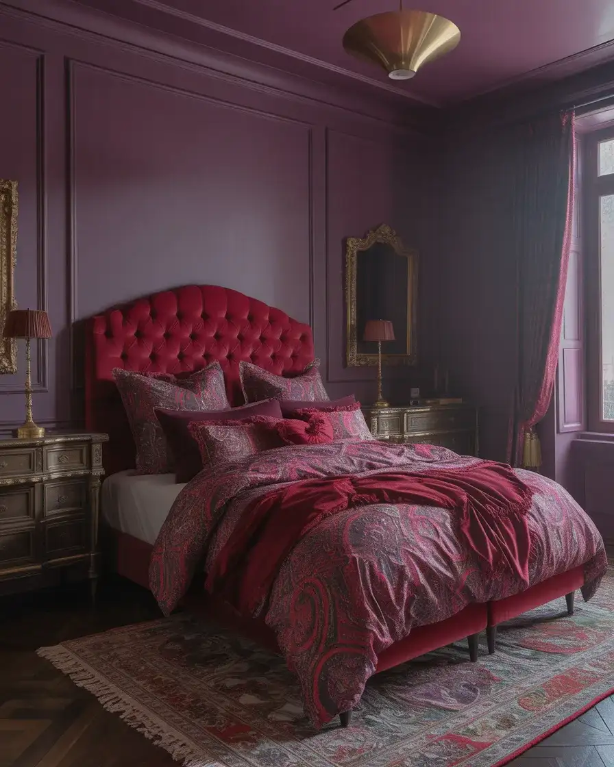 Purple and Red Maximalist and Bold 1