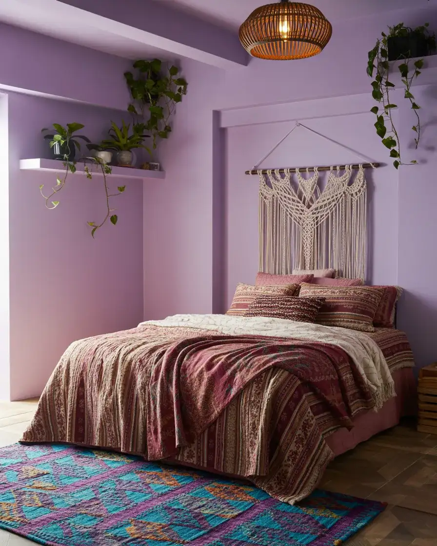 Purple and Turquoise Bohemian Vibes 2