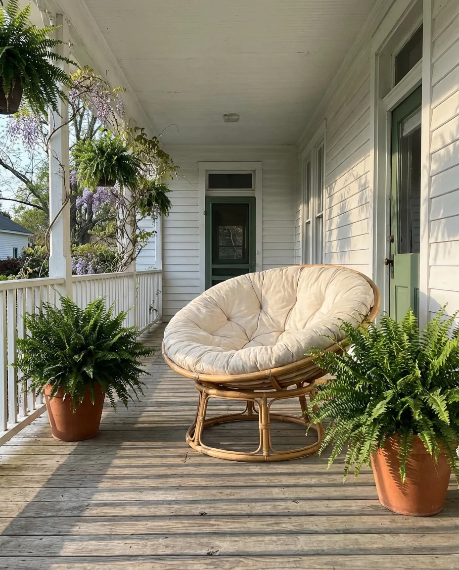 Rocking Papasan for Ultimate Comfort 2