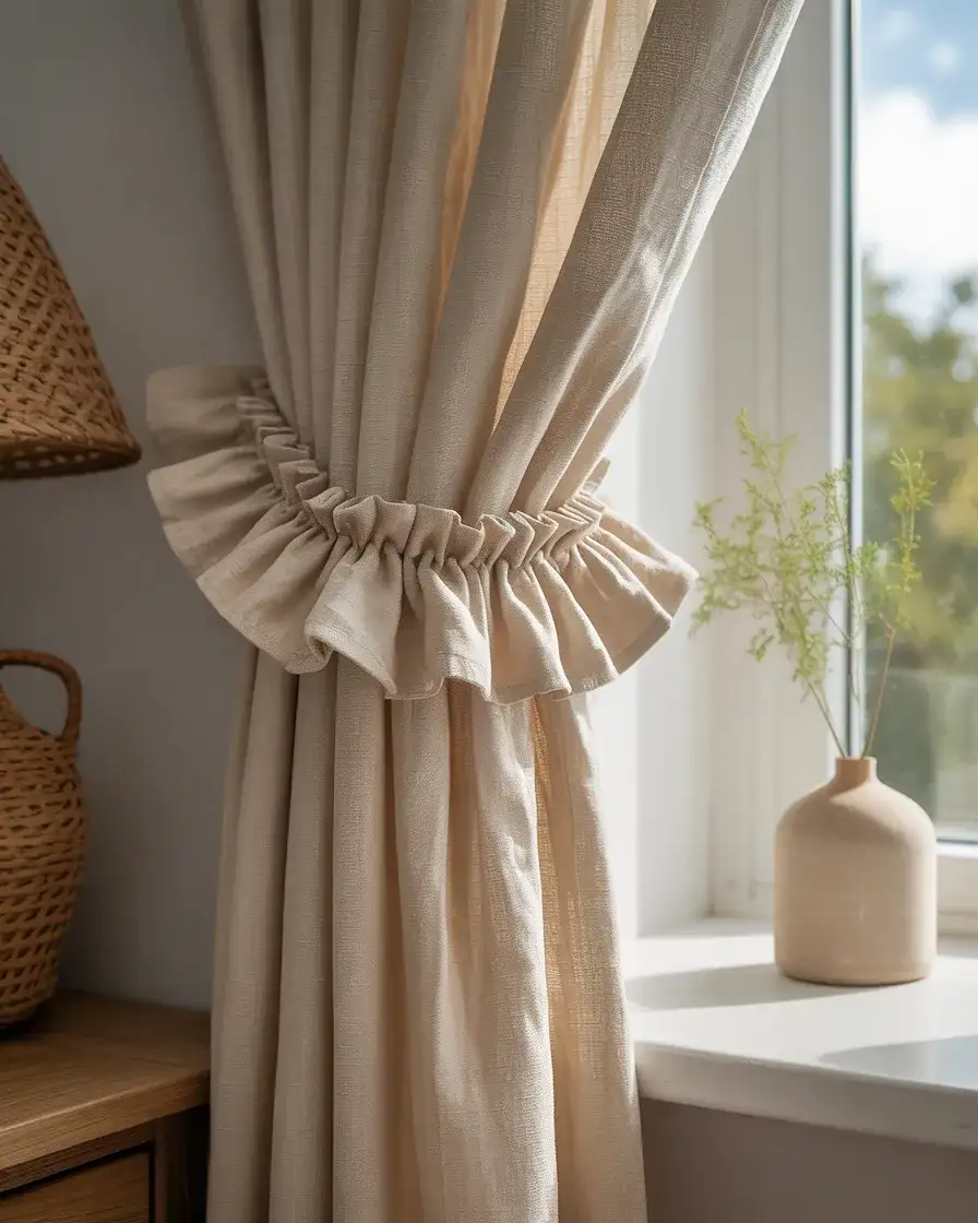 Rod Pocket Ruffles for Soft Romance 2