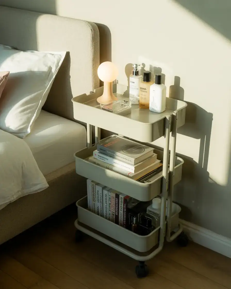 Rolling Cart as a Flexible Storage Solution 2